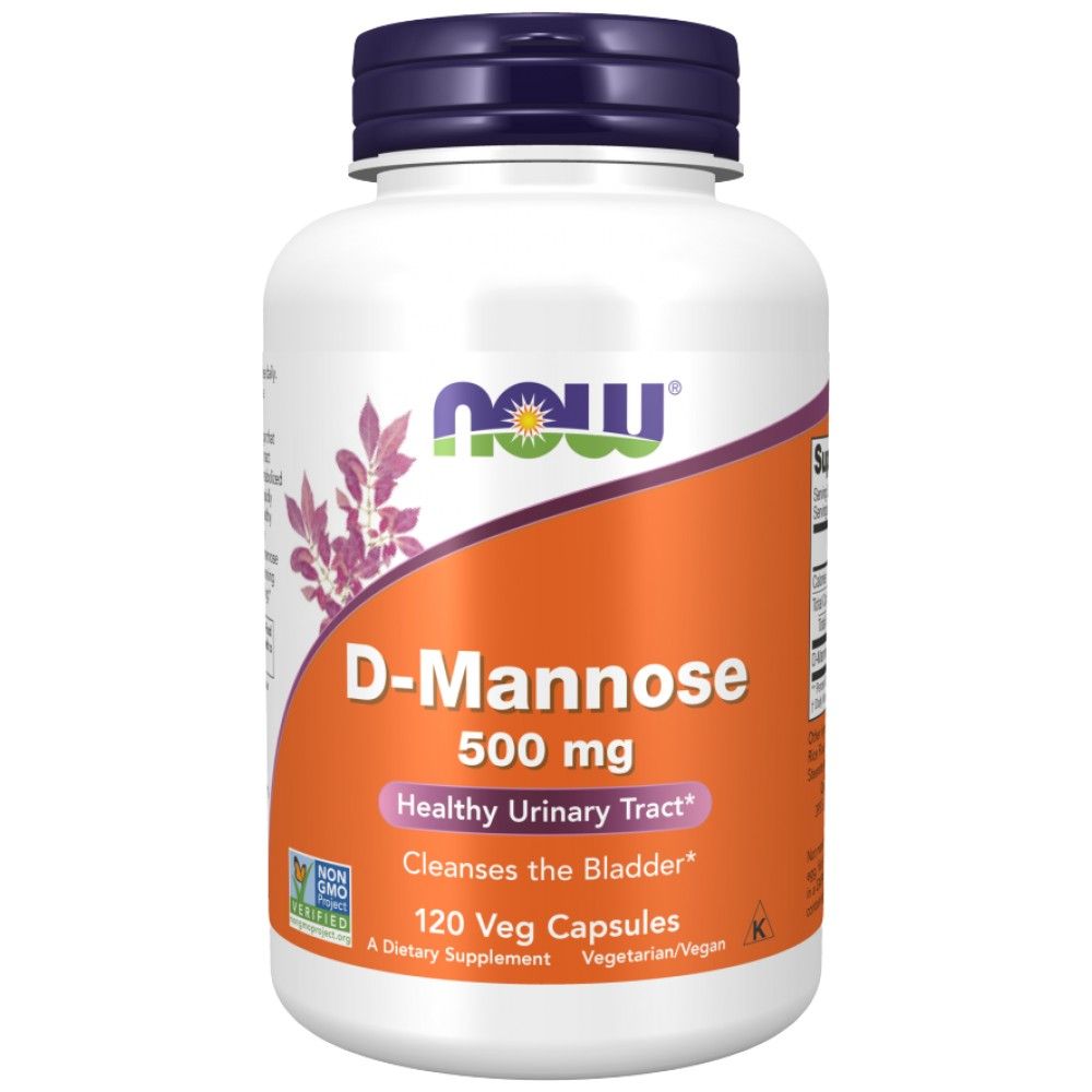 D-mannose 500 mg - 120 capsules