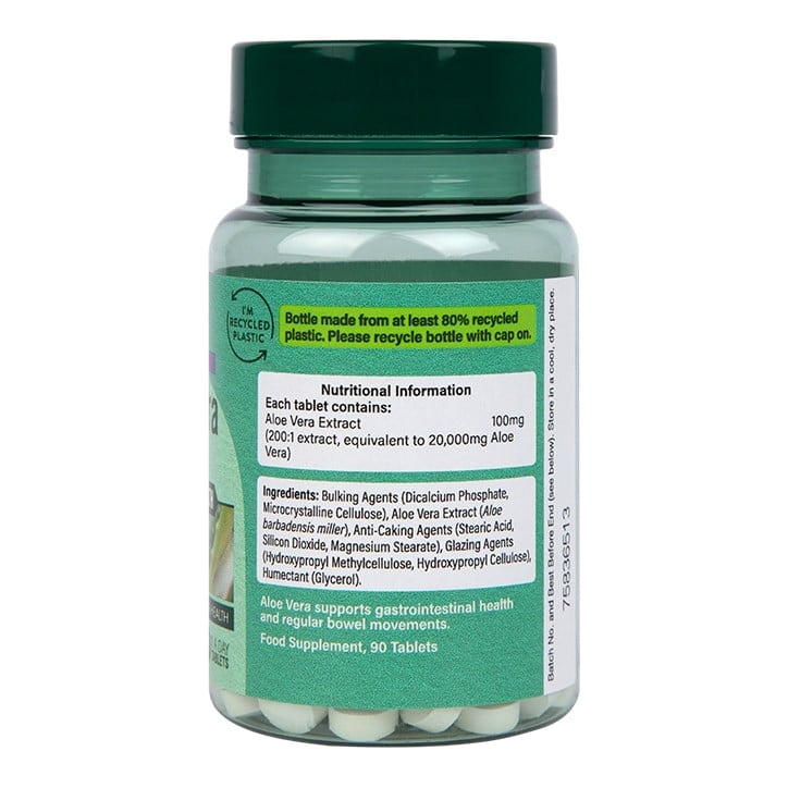 Aloe Vera Gel 20000 mg 90 comprimés Holland & Barrett