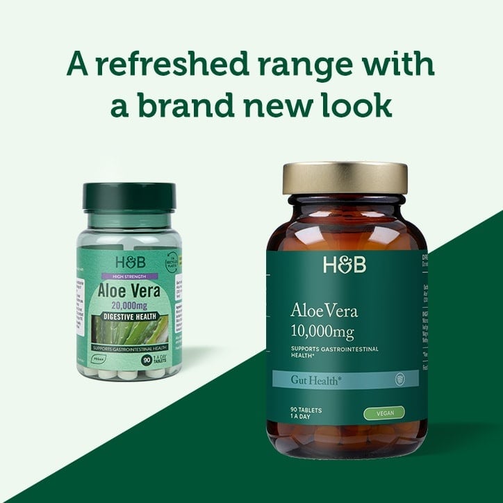 Aloe Vera Gel 20000 mg 90 comprimés Holland & Barrett