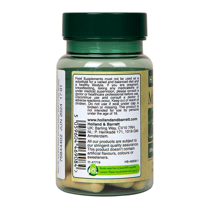 Extrait de chardon-lait (chardon-Marie) 30 capsules Holland & Barrett
