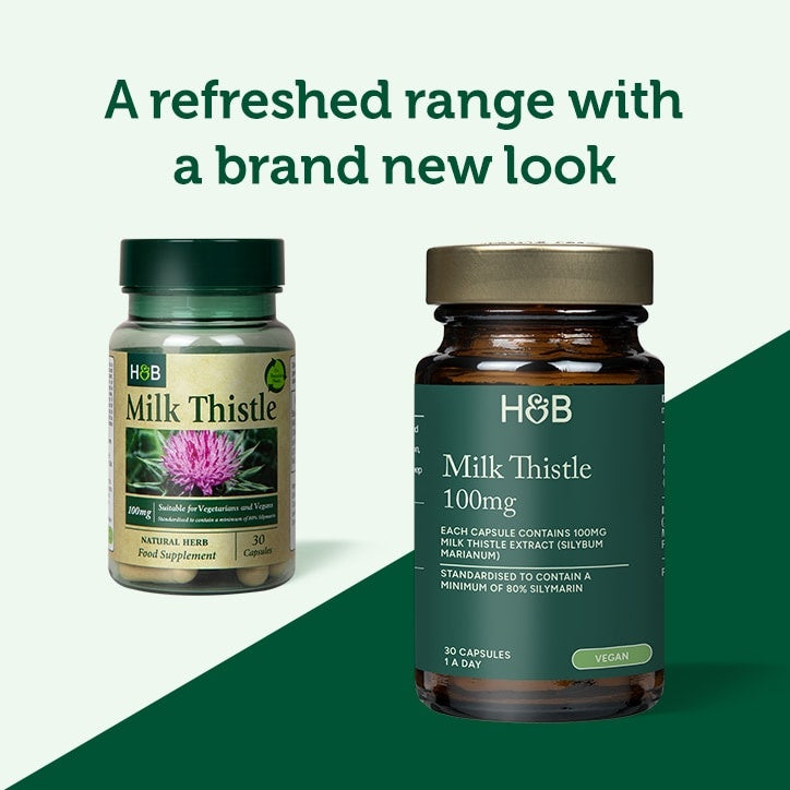 Extrait de chardon-lait (chardon-Marie) 30 capsules Holland & Barrett