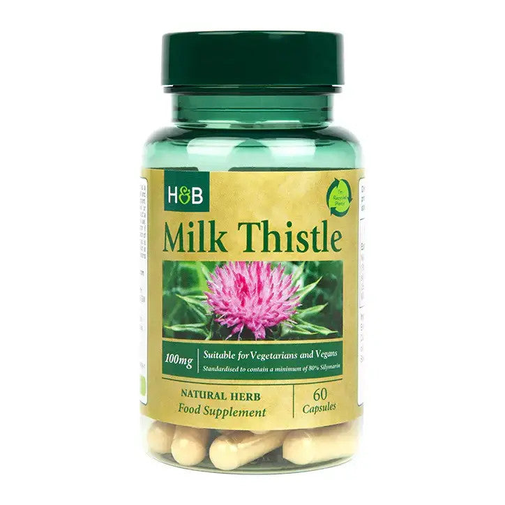 Extrait de chardon-lait (chardon-Marie) 60 capsules Holland & Barrett