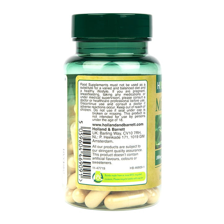Extrait de chardon-lait (chardon-Marie) 60 capsules Holland & Barrett