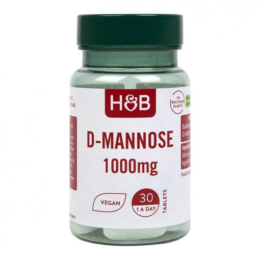 D-Mannose (D-mannose) 1000mg 30 comprimés Holland & Barrett