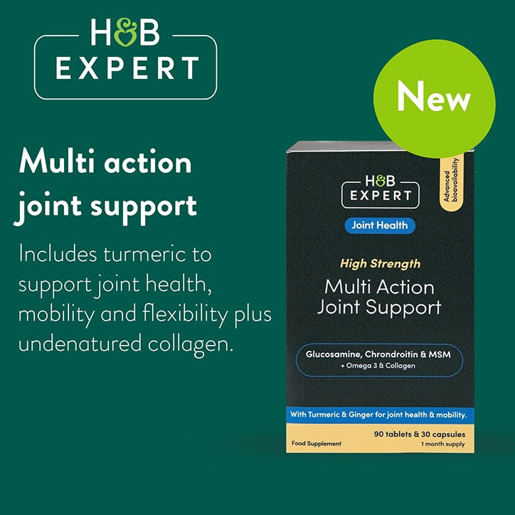 Formule d'experts pour les articulations saines (support conjoint multi-action) 90 comprimés et 30 capsules Holland & Barrett