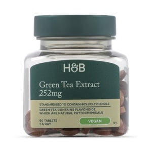 Extrait de thé vert 315 mg 100 comprimés Holland & Barrett