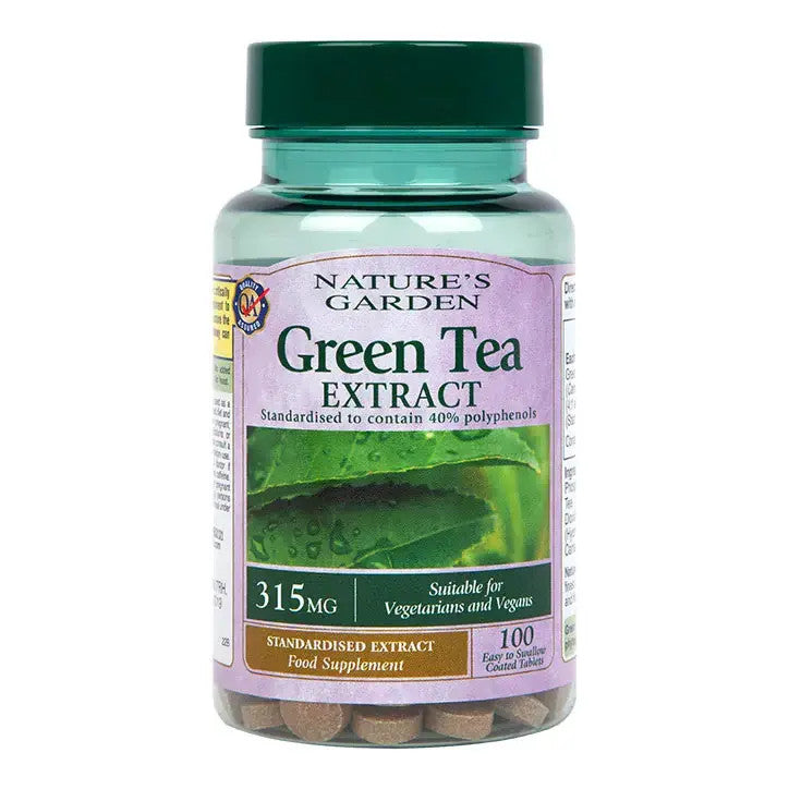 Extrait de thé vert 315 mg 100 comprimés Holland & Barrett