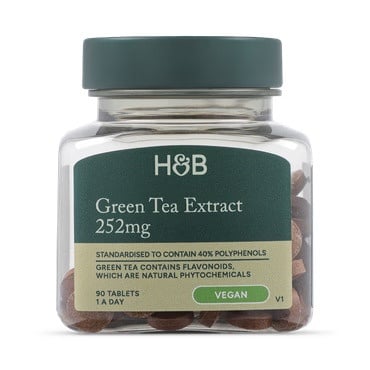Extrait de thé vert 315 mg 100 comprimés Holland & Barrett