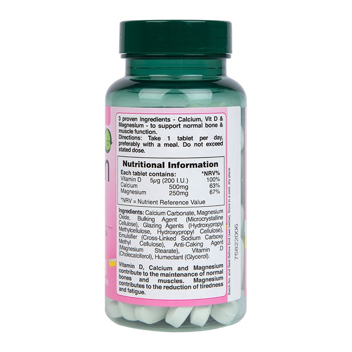 Magnésium de calcium et vitamine D (calcium, magnésium et vitamine D) 60 comprimés Holland & Barrett