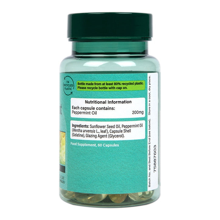 Huile de menthe poivrée 200 mg - 60 capsules