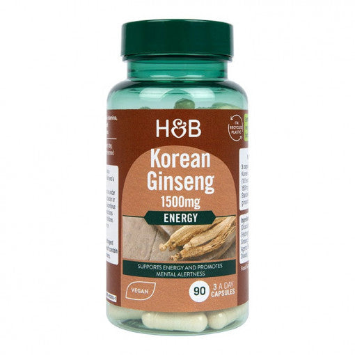 Ginseng coréen 1500 mg - 90 capsules