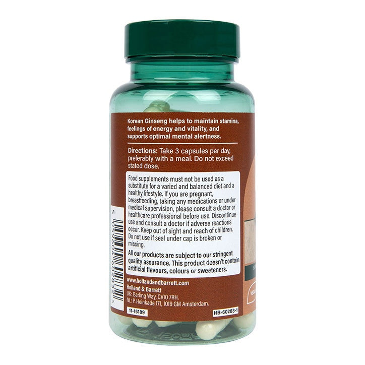 Ginseng coréen 1500 mg - 90 capsules