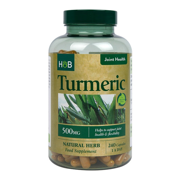 Curcuma 500mg 240 Capsules Holland & Barrett