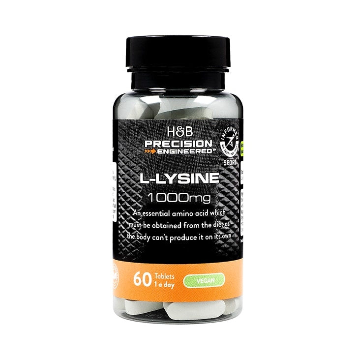 L-lysine 1000mg 60 comprimés Holland & Barrett