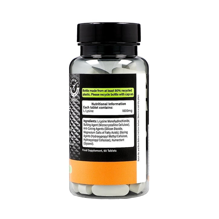 L-lysine 1000mg 60 comprimés Holland & Barrett
