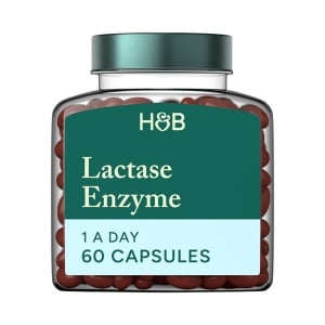 Enzymes lactases (enzyme super lactase) 125 mg 60 capsules Holland & Barrett