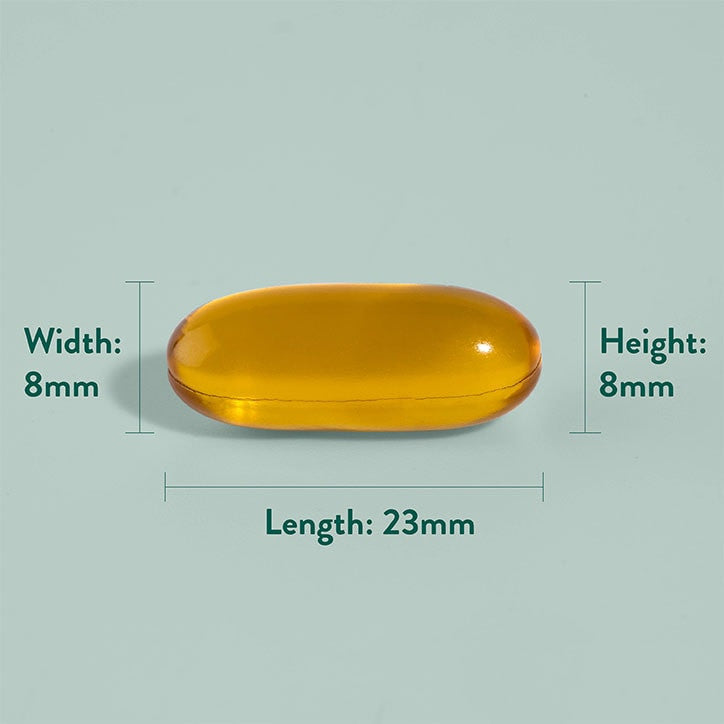 Pressé à froid à haute résistance | Huile de lin 2000 mg - 120 capsules