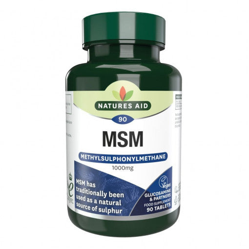 Méthylsulfonylméthane MSM (méthylsulfonylméthane msm) 1000 mg 90 comprimés naturesaid