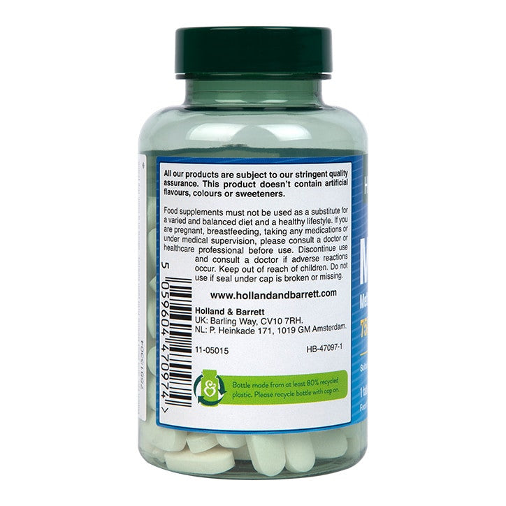 MSM/méthylsulphonylméthane 750 mg - 120 comprimés