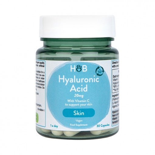 Acide hyaluronique 20 mg/avec de la vitamine C - 30 capsules