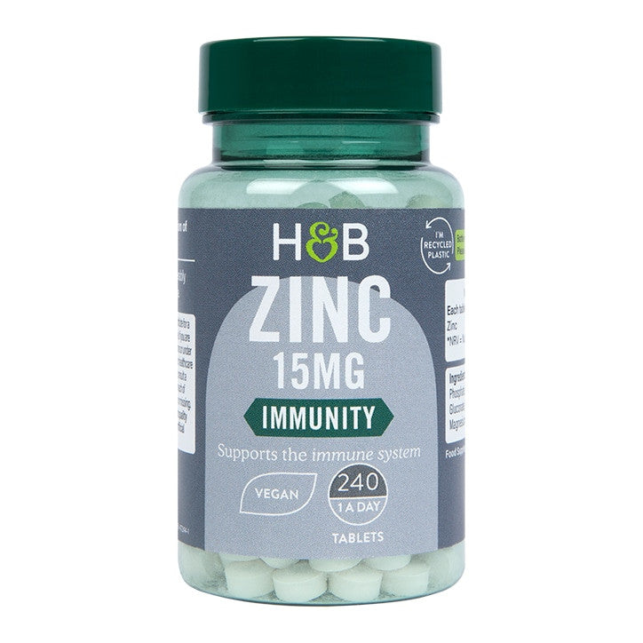 Gluconate de zinc 15 mg/haute résistance - 240 comprimés
