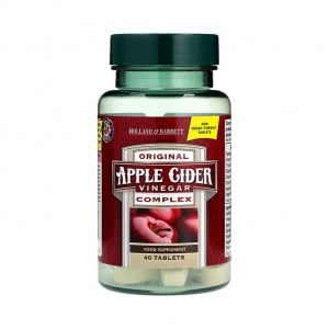 Complexe de vinaigre de cidre de pomme 40 comprimés Holland & Barrett