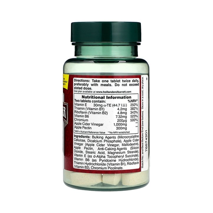 Complexe de vinaigre de cidre de pomme 40 comprimés Holland & Barrett
