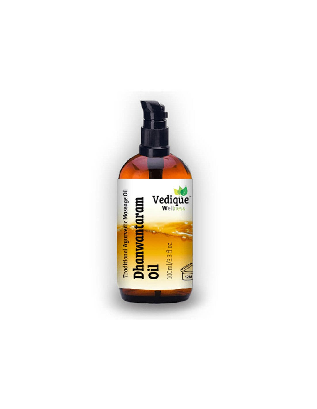 Huile de massage Dhanwantaram (Dhanwantaram) - Pour la douleur dans les muscles, les articulations et les tendons, 100 ml