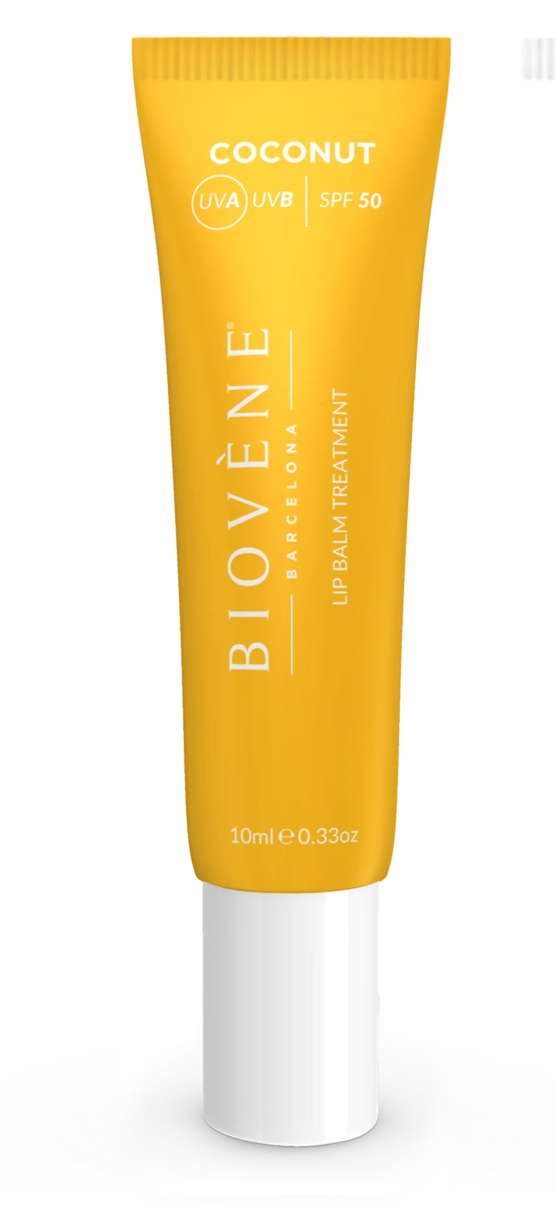 Baume à lèvres de crème solaire avec noix de coco SPF 50 - 10 ml