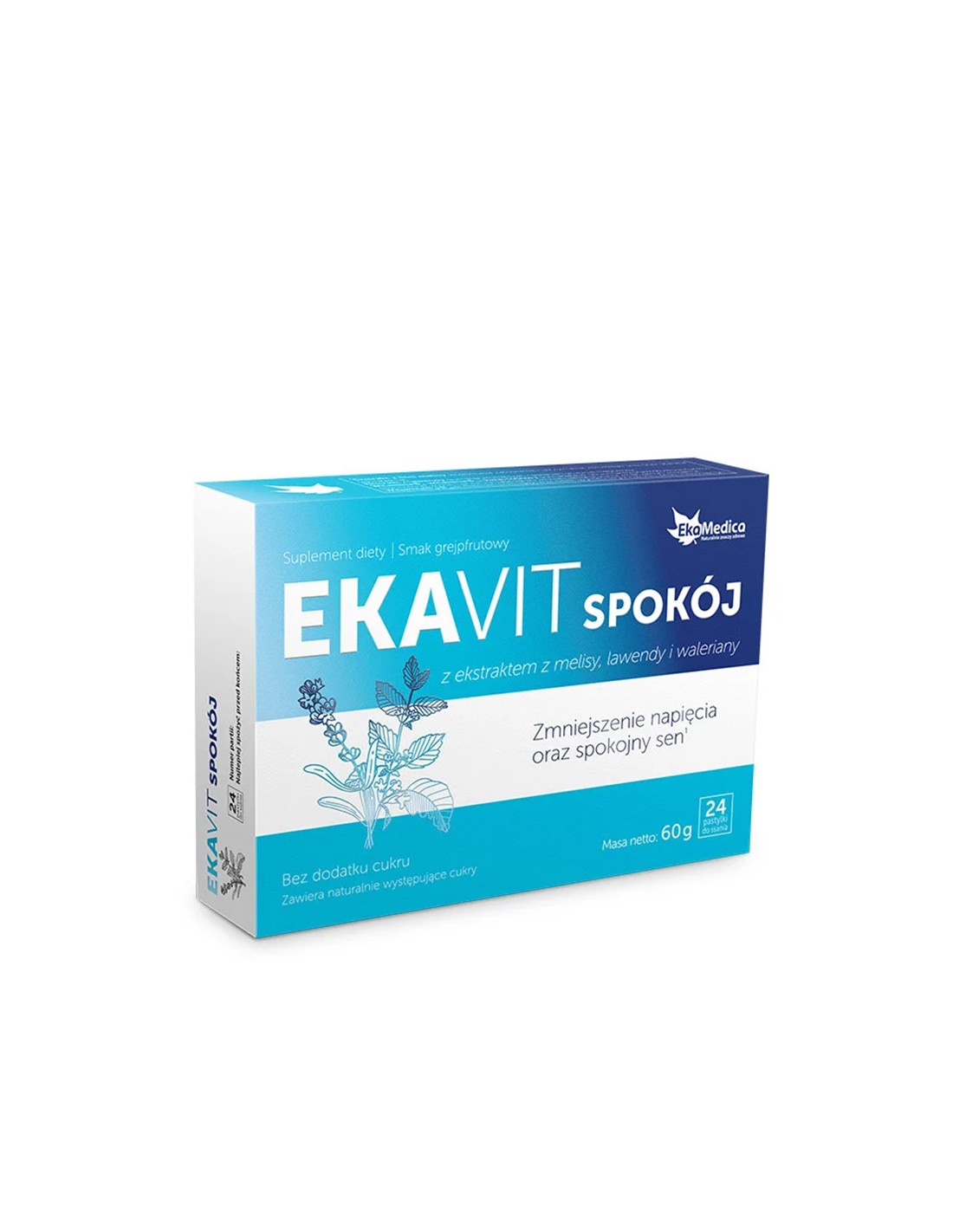 Formule du système nerveux Ekavit avec baume de citronne
