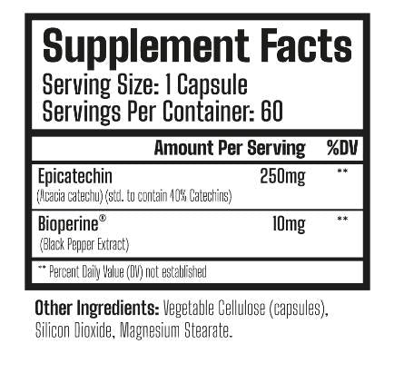 Epi-max | Épicatechine - 60 capsules