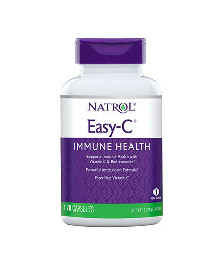 Easy-C 500mg + Bioflavonoïdes d'agrumes 120 Caps