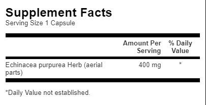 Échinacée 400 mg - 100 capsules
