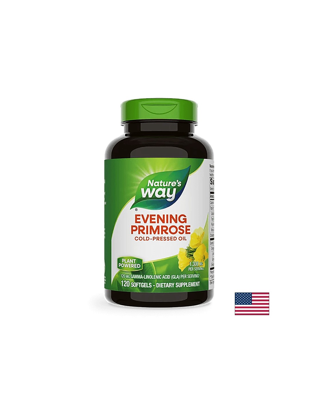 Soirée Primrose 10% GLA 1300 mg x 120 SoftGel Capsules Nature's Way