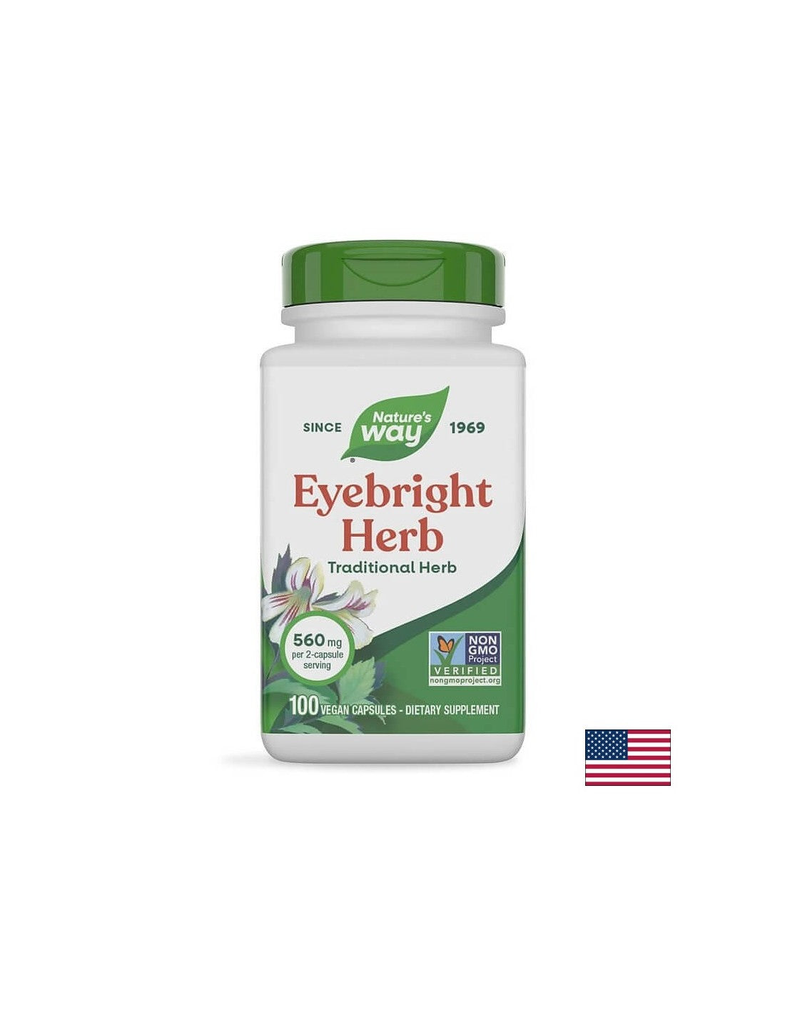 Herbe des yeux 430 mg - 100 capsules