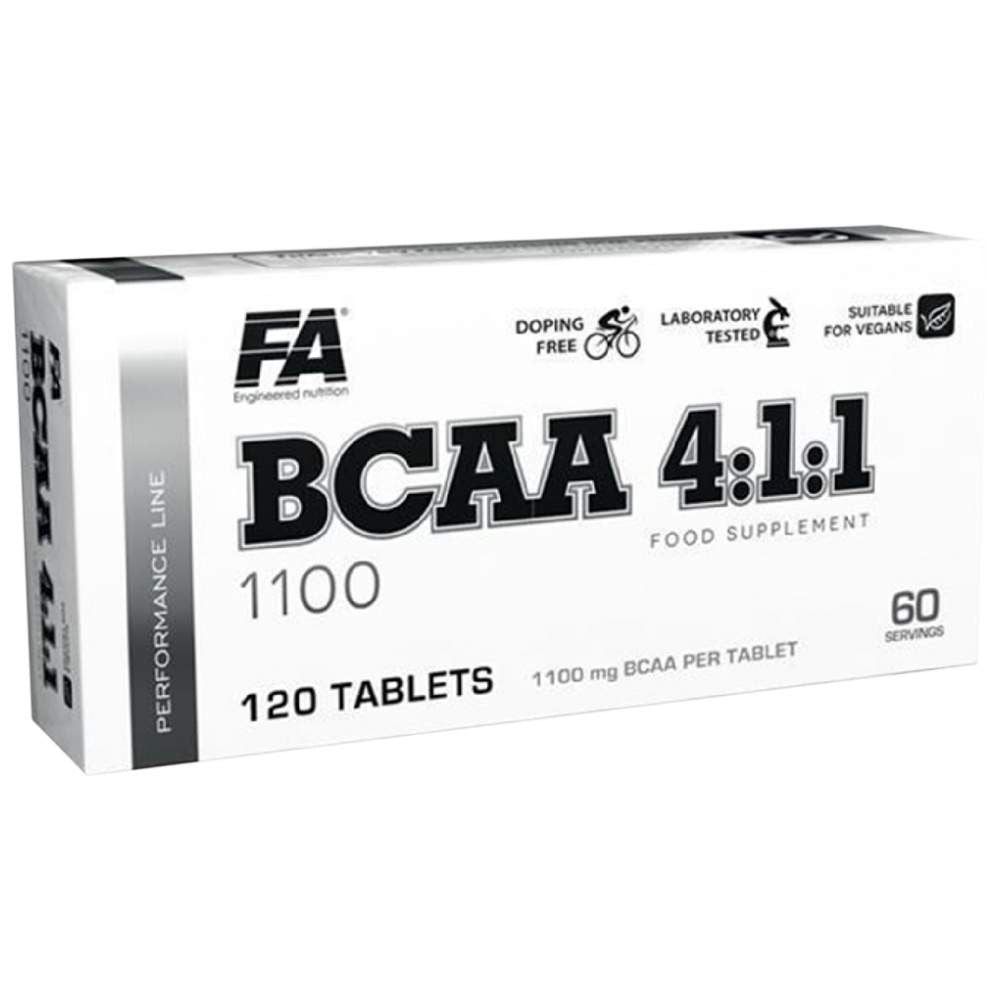 BCAA 4: 1: 1 1100 - 120 comprimés
