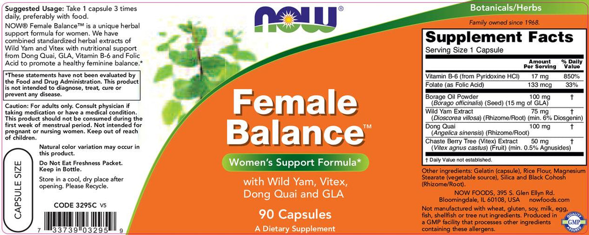 Balance féminine 90 Caps.
