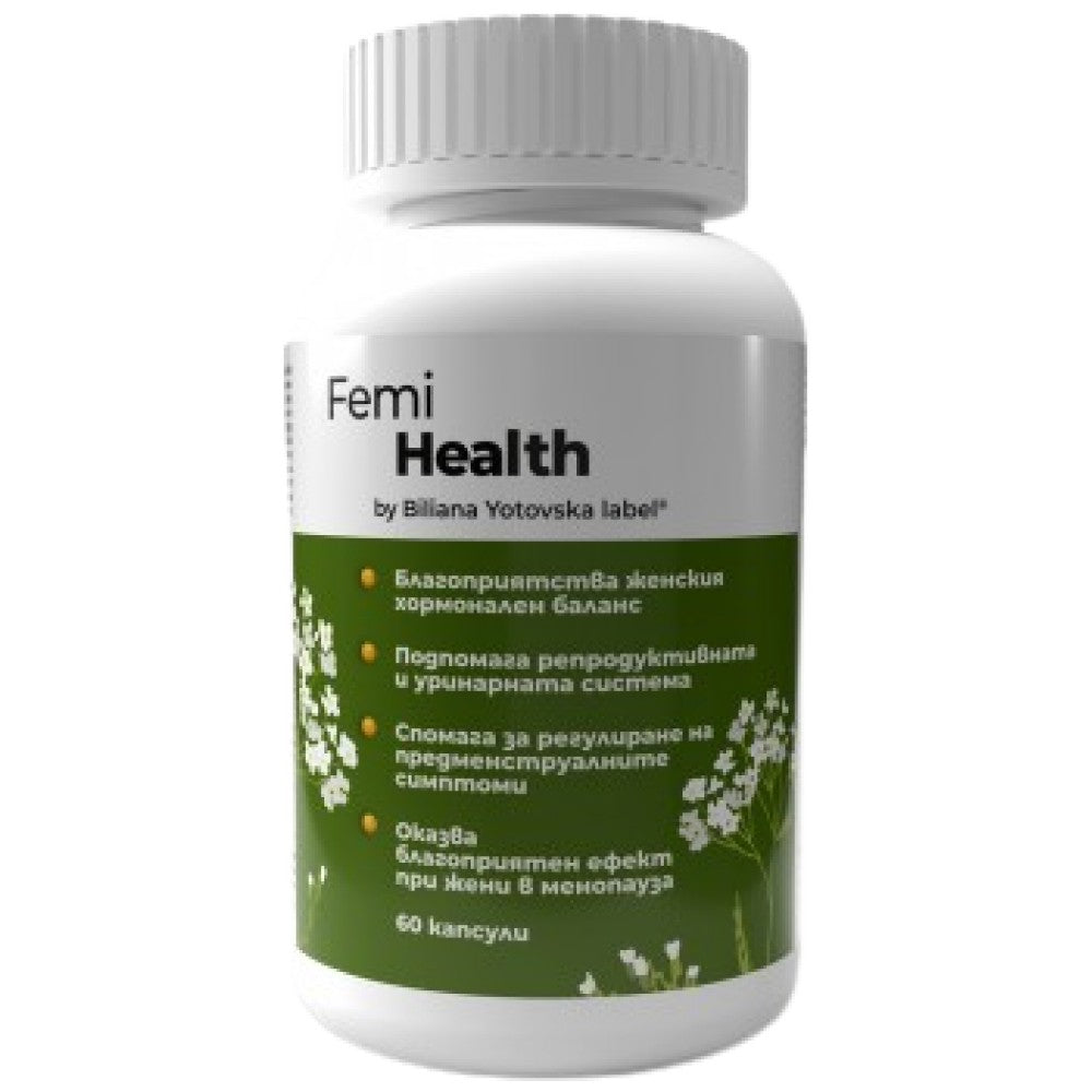 Femi Health | avec Maca, Dong Quai et Wild Yam - 60 capsules
