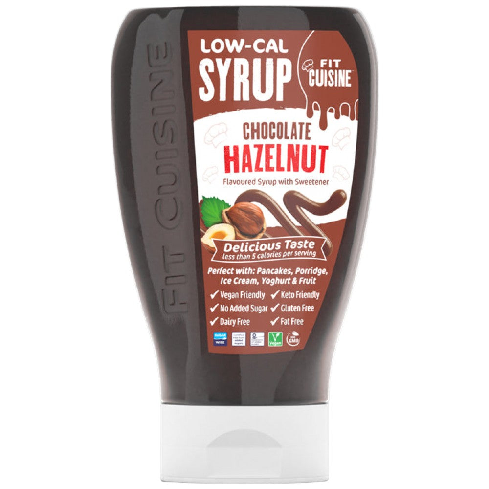 Ajuster le sirop à faible teneur en calcul | Noisette au chocolat - 425 ml