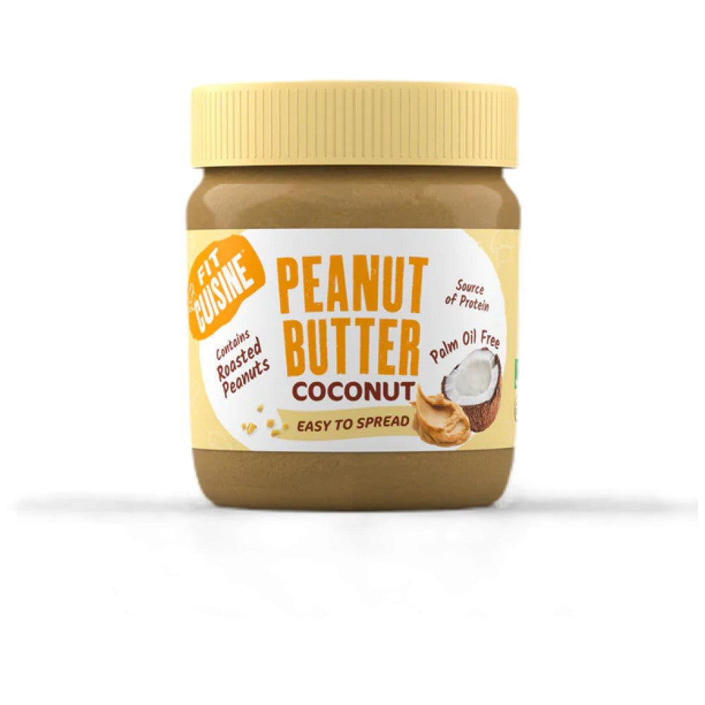 Ajuster le beurre d'arachide de cuisine avec de la noix de coco - 350 grammes