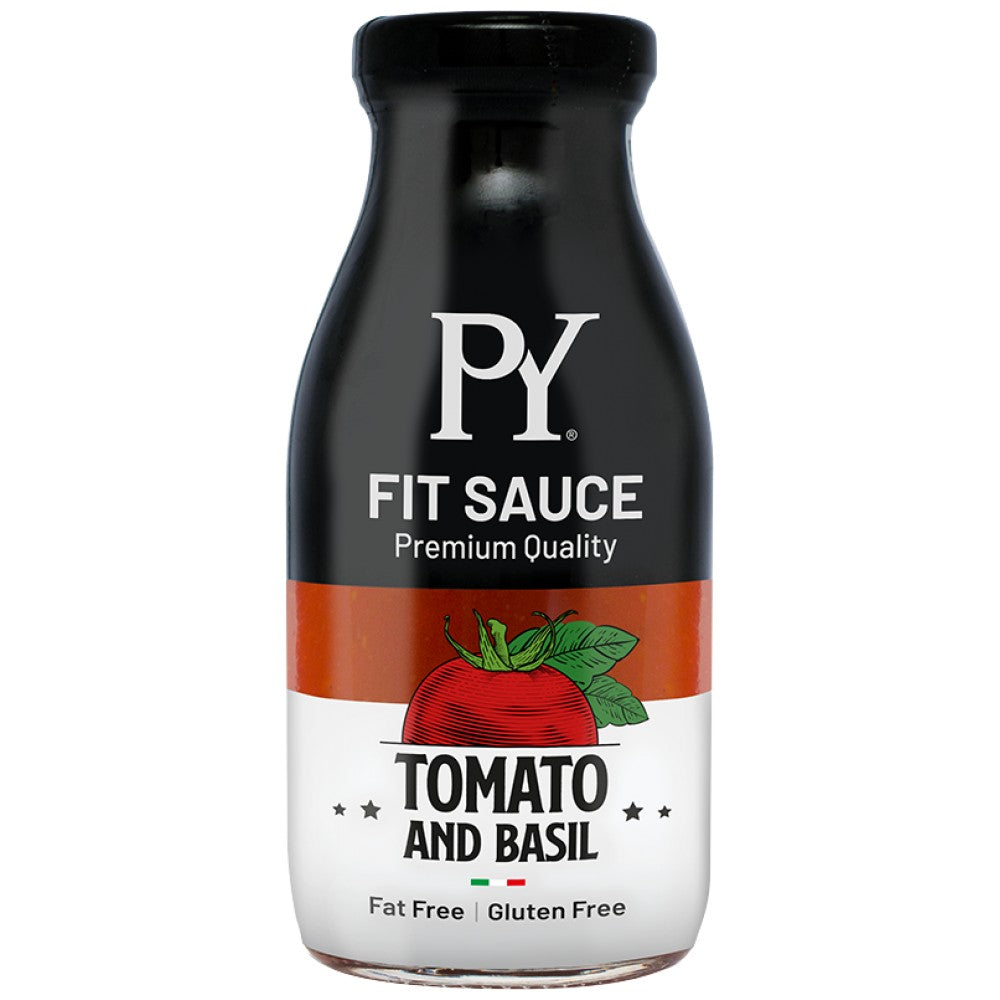 Sauce ajustée - faible en calories | Tomate et basilic 250 grammes