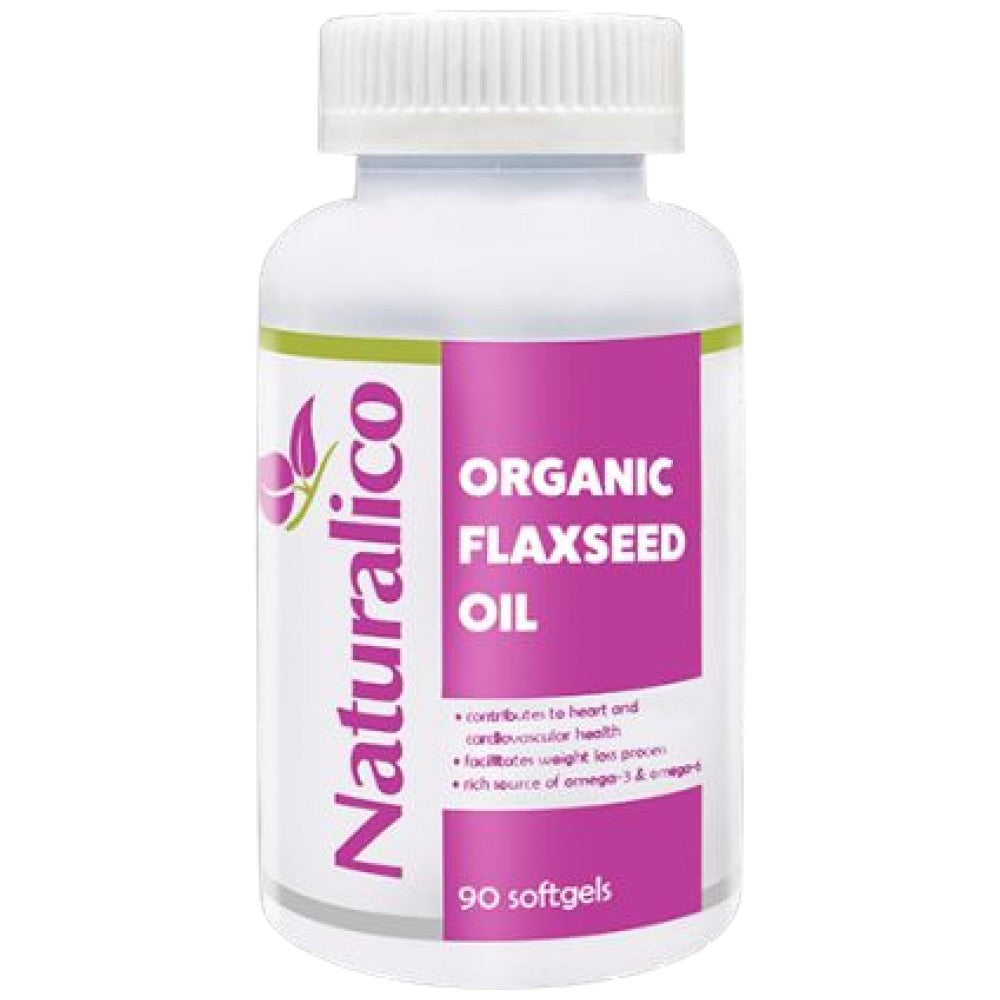 Huile de graines de lin - 90 capsules de gel