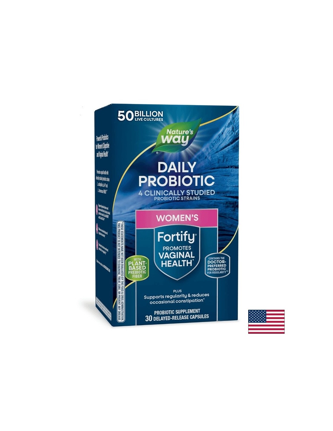 Fortifier les probiotiques des femmes, 50 milliards de probiotiques actifs, 30 capsules