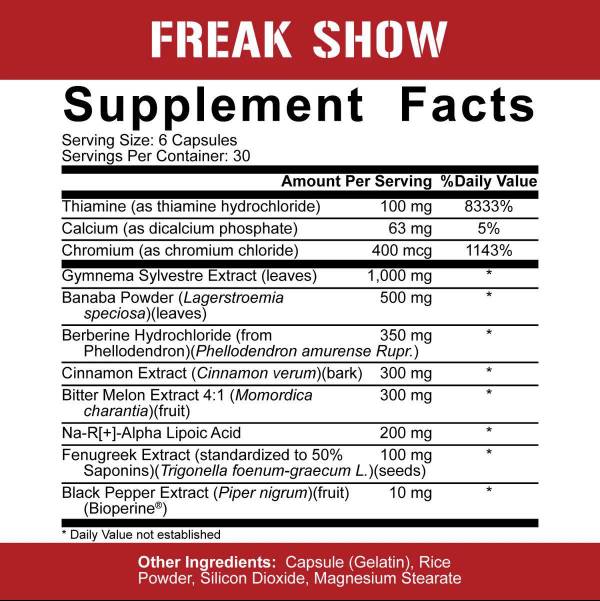 Spectacle monstre | Insuline Mimicker - 180 capsules
