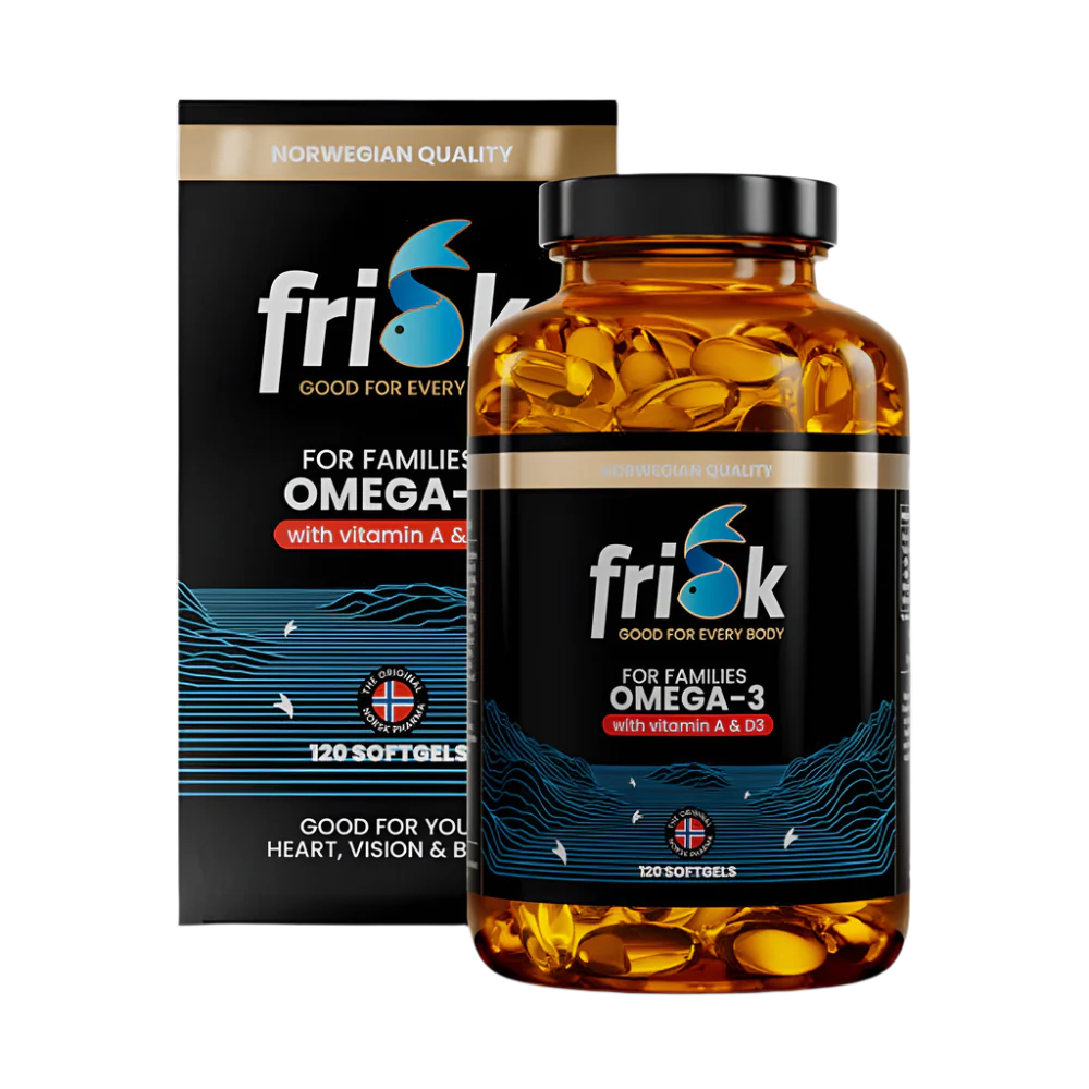 Original - Omega-3 pour toute la famille - 120 capsules