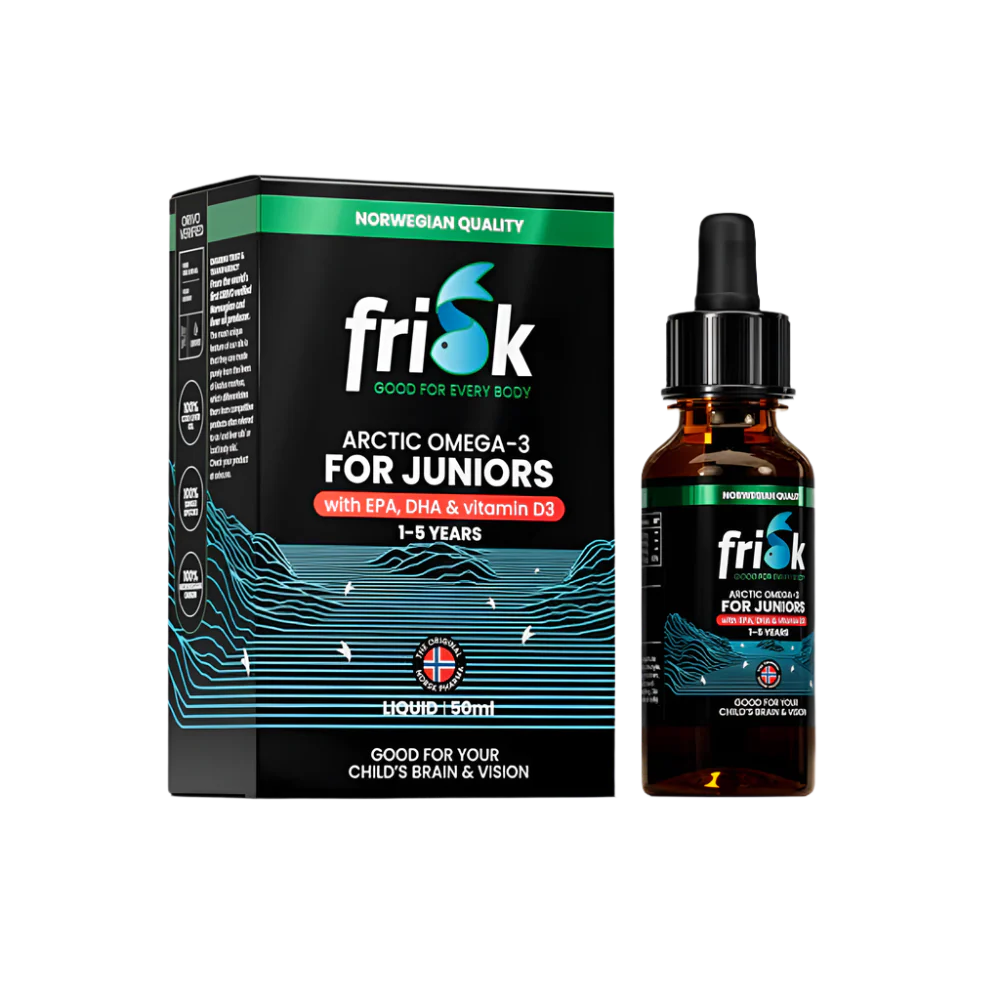 Arctic Kids - Omega-3 pour les enfants - poisson sauvage de la Norvège/Flavour du citron - 50 ml