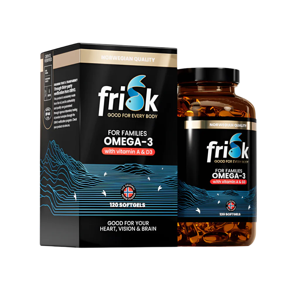 Original - Omega-3 pour toute la famille - 120 capsules
