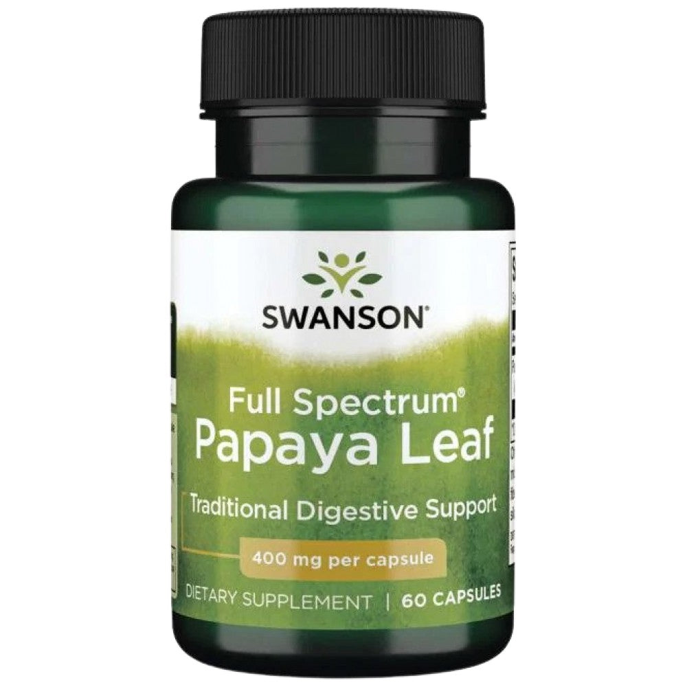 Spectrum complet Feuille de papaye 400 mg 60 capsules