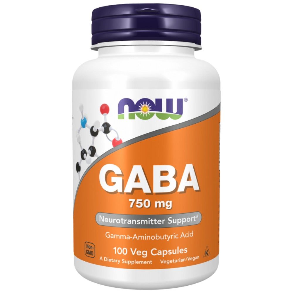 GABA 750 mg - 100 capsules