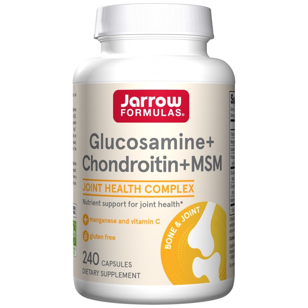 Glucosamine, chondroïtine, MSM - 240 capsules